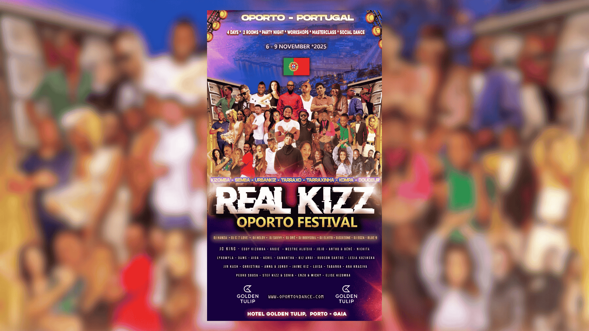 Ready to Dance at the Oporto Kizomba Festival 2025