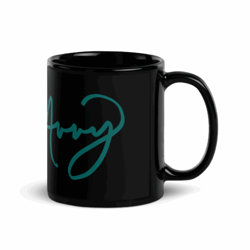Black SAvvy Mug