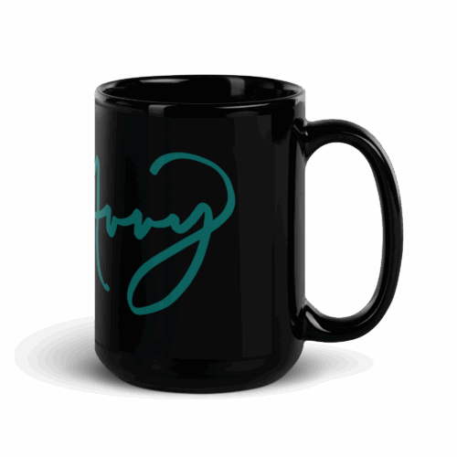 Black SAvvy Mug - Image 5