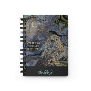 "Write Your Truth" Spiral bound journal